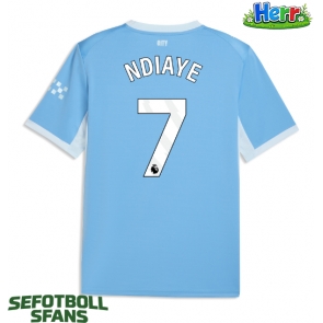 Manchester City Iliman Ndiaye #7 Hemmatröja 2026-27 Kortärmad